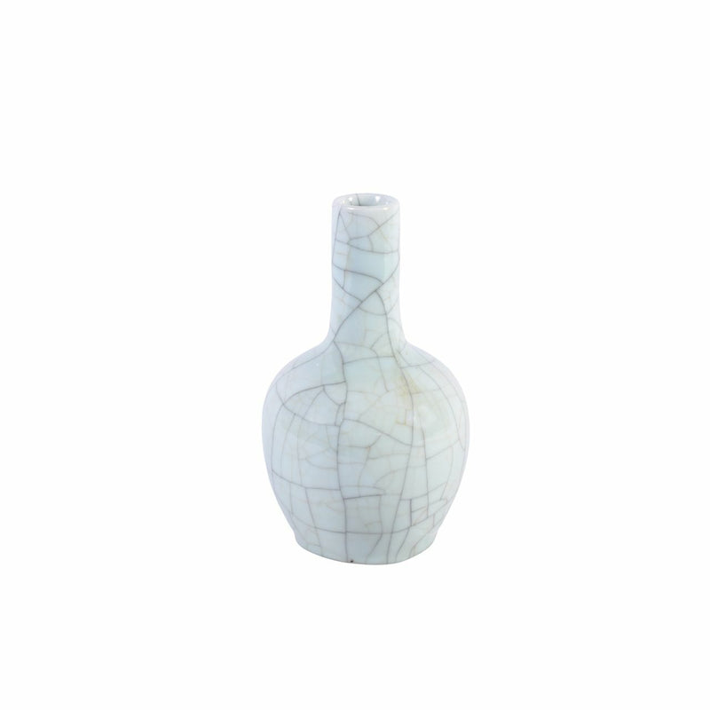 Crackle Celadon Bud Vases