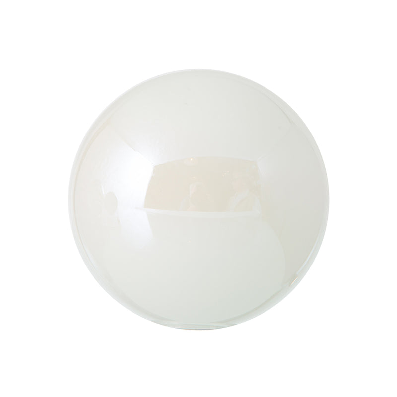 White Assorted Glass Orbs