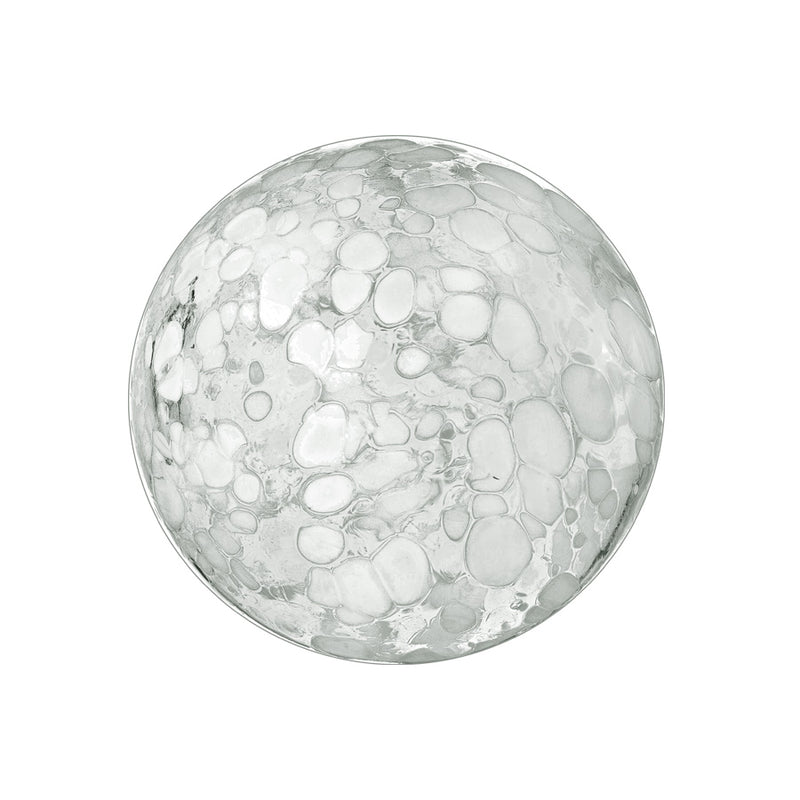 White Assorted Glass Orbs