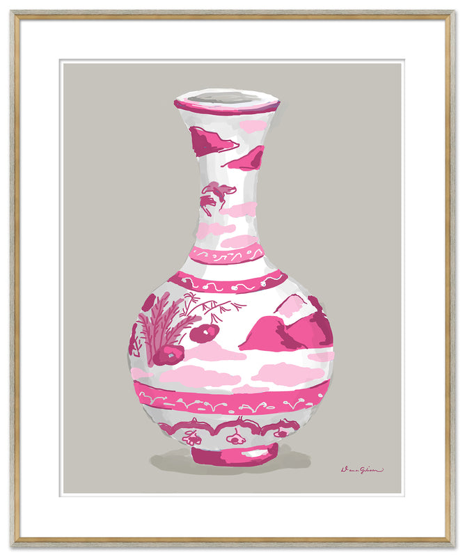 INDIENNE IN PINK - VASE SERIES