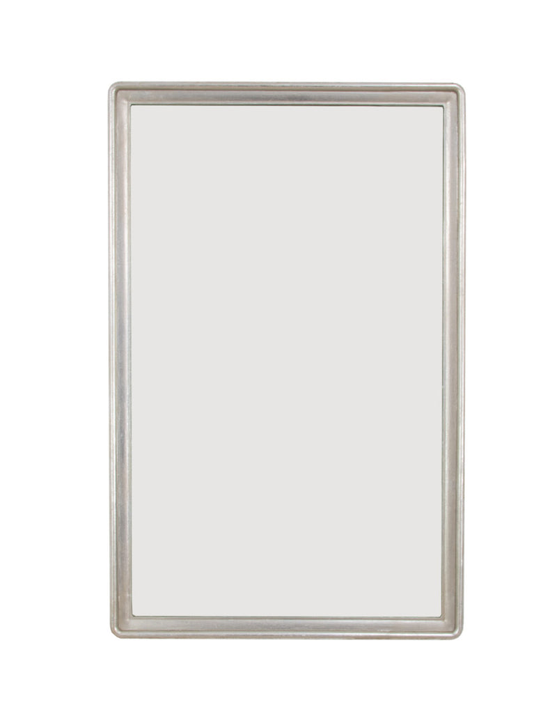 Silver Rectangular Mirror