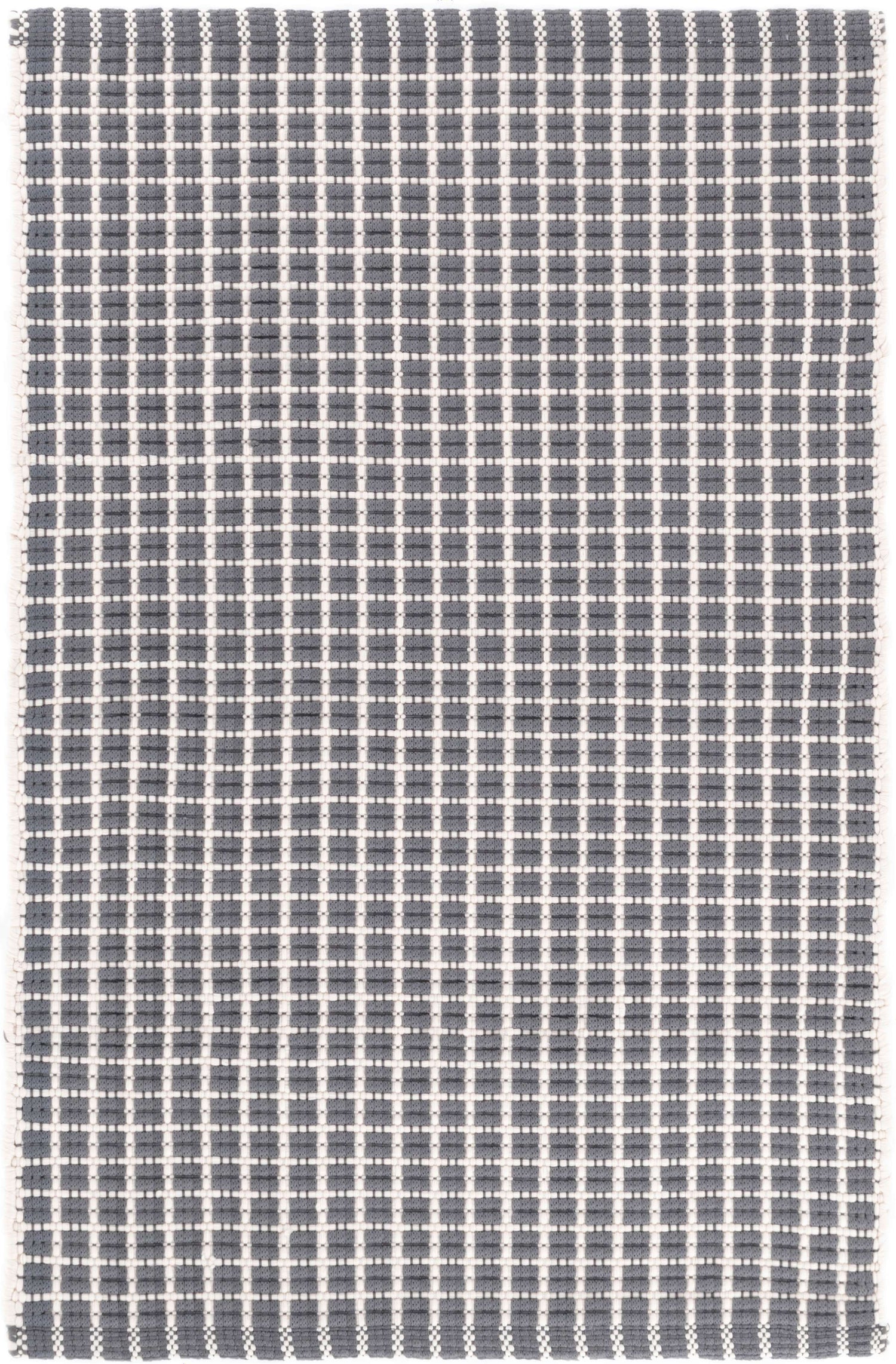 GRIDIRON GREY INDOOR/OUTDOOR RUG