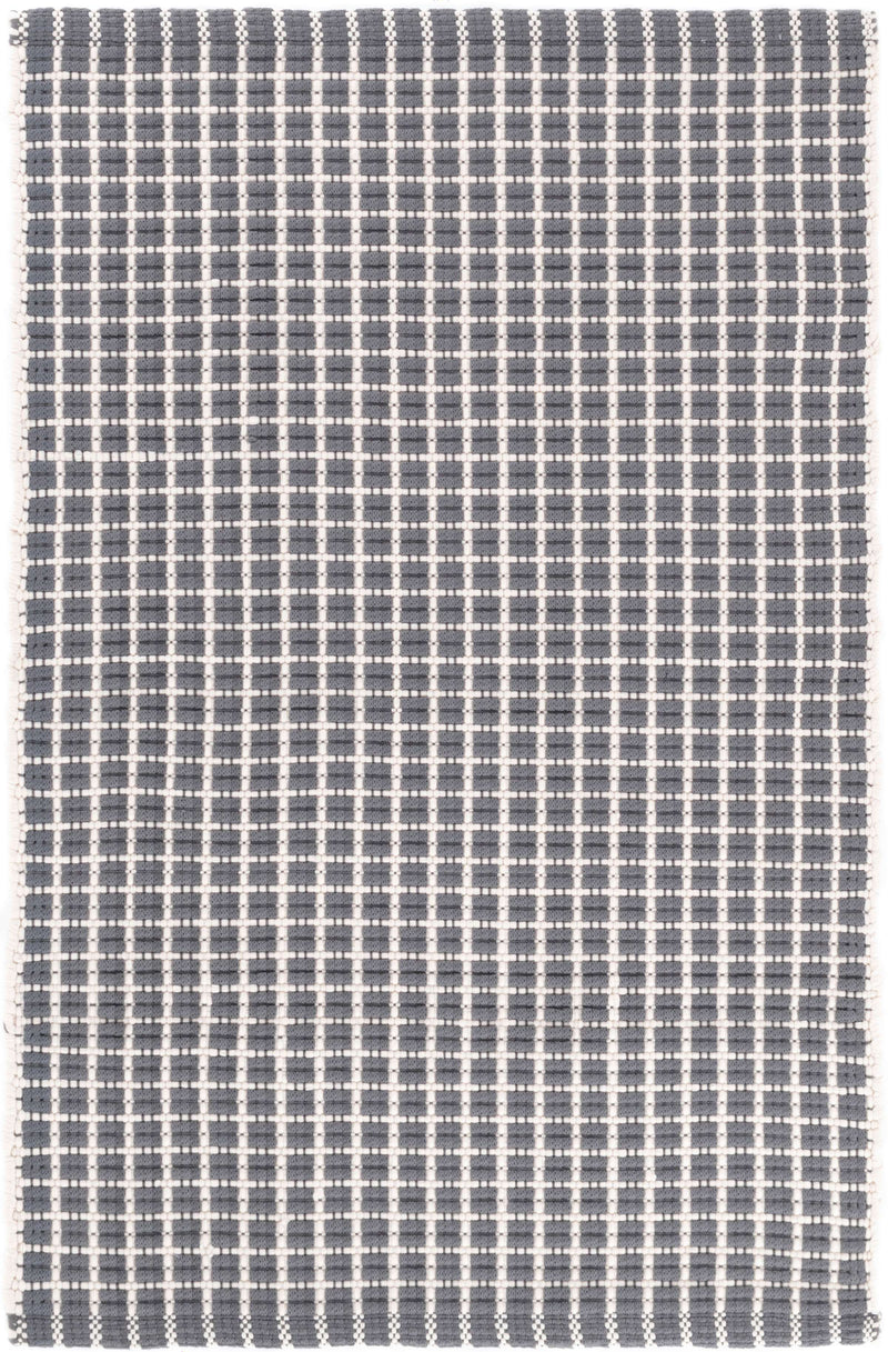 GRIDIRON GREY INDOOR/OUTDOOR RUG