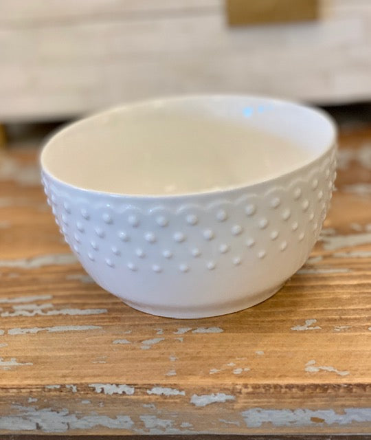 Small White Bowl