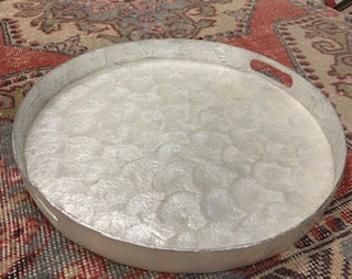 Shell Round Tray