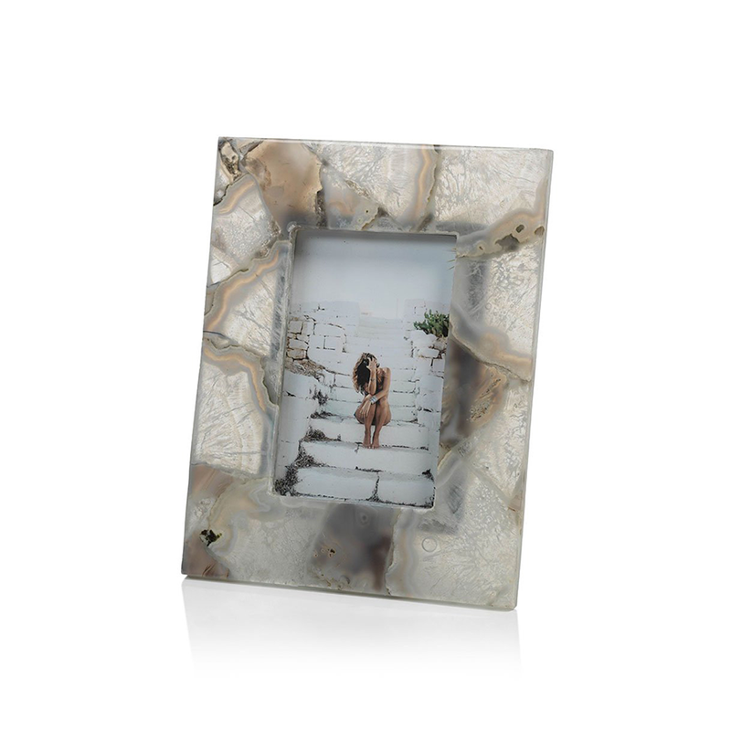 Preto Agate Photo Frame - 4x6