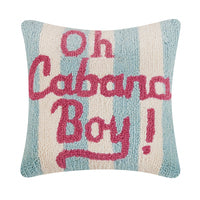 OH CABANA BOY HOOK PILLOW