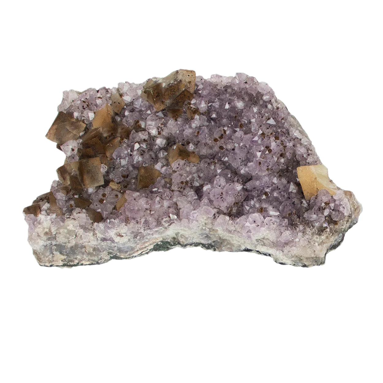 Amethyst Scoop with Geode Display Stand