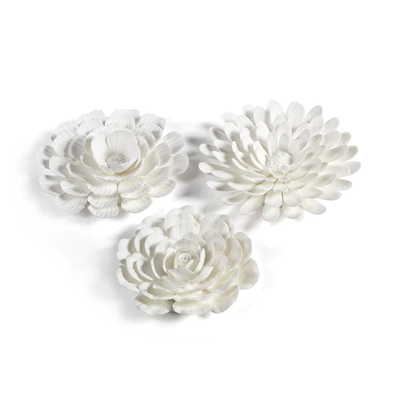 Porcelain Flower Table and Wall Decor