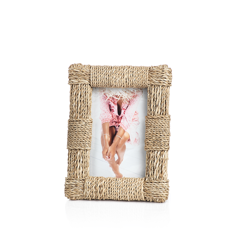 Abaca Rope Photo Frame - 4x6