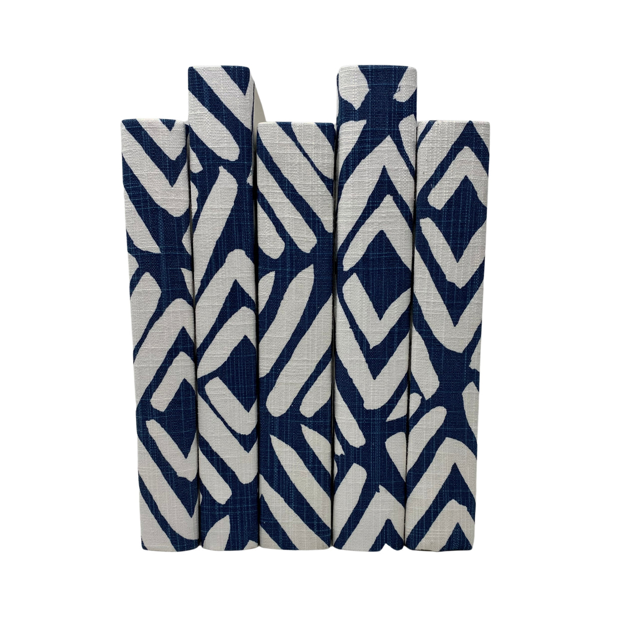 Navy & White Tribal / Off-White Cover