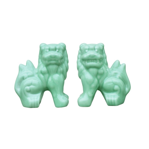 Porcelain Foo Dog set