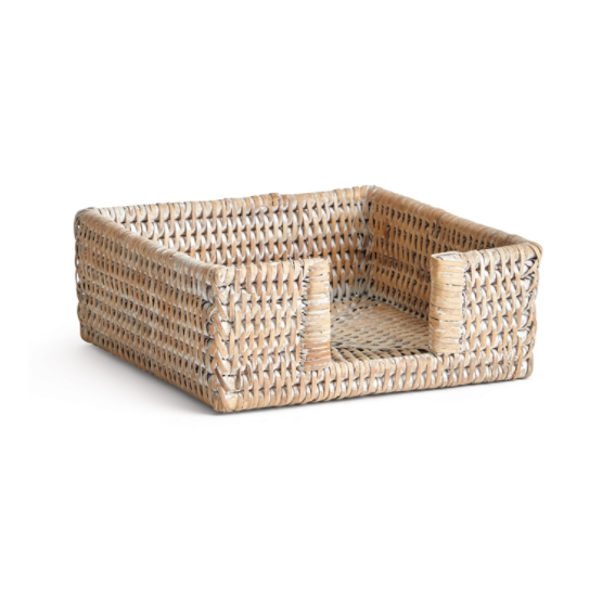 BURMA RATTAN COCKTAIL NAPKN HOLDER