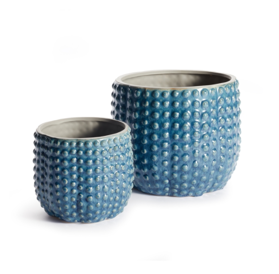 URCHIN POTS BLUE