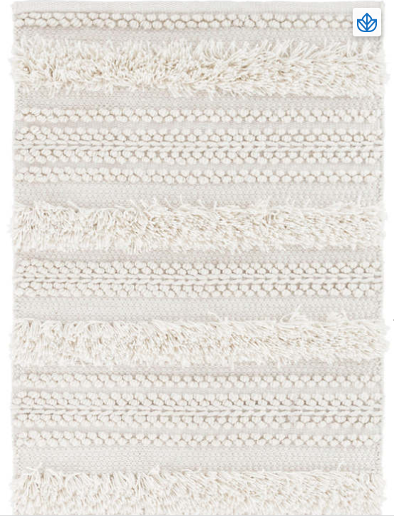 ZHARA STRIPE IVORY INDOOR/OUTDOOR RUG