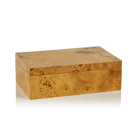 Leiden Burl Wood Design Box