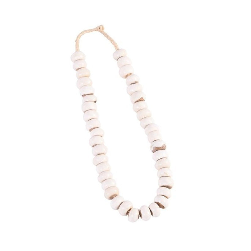 Kenya Cow Bone Beads Per String