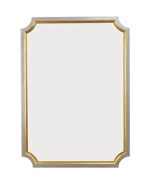 Silver & Gold Wall Mirror