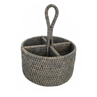 ROUND UTENSIL BASKET